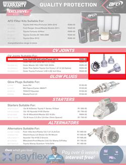 Autozone : Exclusive Brands (24 April - 04 May 2025), page 3