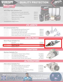 Autozone : Exclusive Brands (24 April - 04 May 2025), page 3