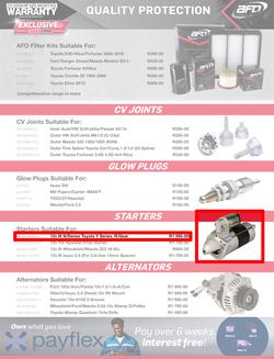 Autozone : Exclusive Brands (24 April - 04 May 2025), page 3