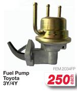 Fuel Pump Toyota 3Y/4Y FEM.2034FP-Each