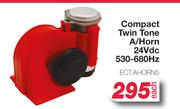 Compact Twin Tone A/Horn 24Vdc 530-680 Hz ECT.AHORN5-Each