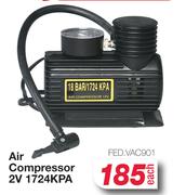 Auto Kraft Air Compressor 2V 1724 Kpa FED.VAC901-Each