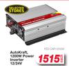 Auto Kraft 1200W Power Inverter 12/24V FED.CAR1200W-Each