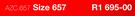 Auto Zone Battery Size 657 AZC.657