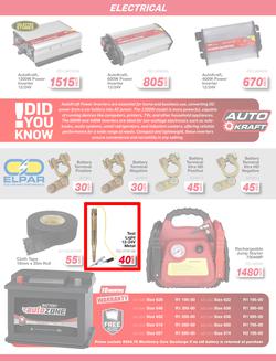 Autozone : Exclusive Brands (24 April - 04 May 2025), page 7