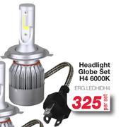 Elpar Headlight Globe Set H4 6000K ERG.LEDHIDH4-Per Set