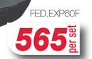 Auto Kraft 2 Pce Front Seat Cover Set FED.EXP60F-Per Set