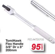 TomiHawk Flex Handle 3/8" Dr X 8" 200mm FED.AKT20705
