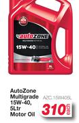 Auto Zone Multigrade 15W-40 Motor Oil AZC.15W405L-5Ltr 