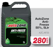 Auto Zone Anti-Freeze 50%, AZC.AF05-5Ltr