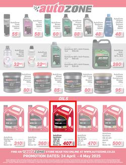 Autozone : Exclusive Brands (24 April - 04 May 2025), page 13