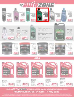 Autozone : Exclusive Brands (24 April - 04 May 2025), page 13