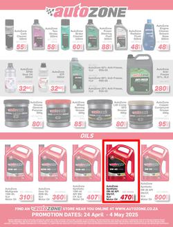 Autozone : Exclusive Brands (24 April - 04 May 2025), page 13
