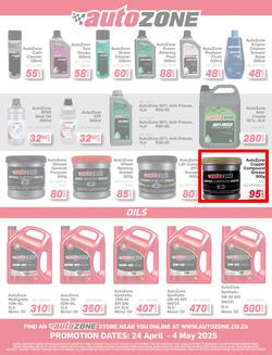 Autozone : Exclusive Brands (24 April - 04 May 2025), page 13