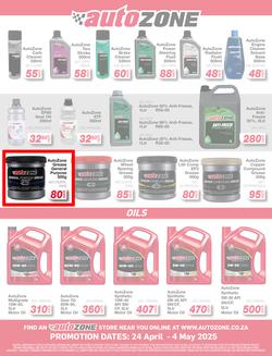 Autozone : Exclusive Brands (24 April - 04 May 2025), page 13