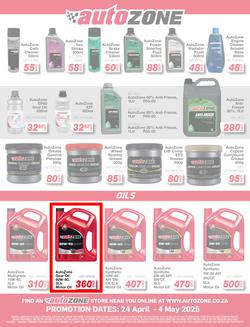 Autozone : Exclusive Brands (24 April - 04 May 2025), page 13