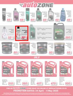 Autozone : Exclusive Brands (24 April - 04 May 2025), page 13