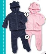 Clicks Fleece Hooded Jacket-Each