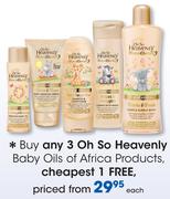 Oh So Heavenly Baby Oils Of Africa Products-Each