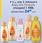 Johnson's Baby Hair Products-Each