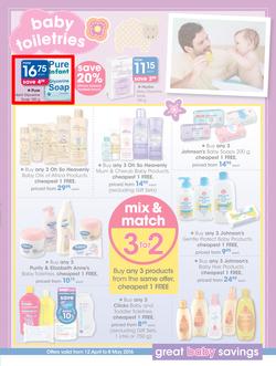 Clicks : Great Baby Savings (12 Apr - 8 May 2016), page 3