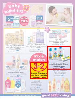 Clicks : Great Baby Savings (12 Apr - 8 May 2016), page 3