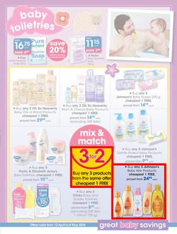 Clicks : Great Baby Savings (12 Apr - 8 May 2016), page 3
