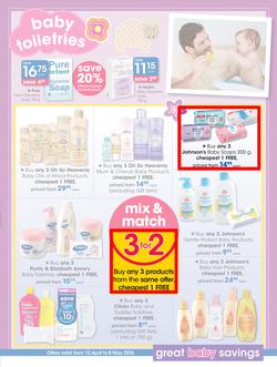 Clicks : Great Baby Savings (12 Apr - 8 May 2016), page 3
