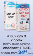 Zinplex Baby Bum Sprays-Each