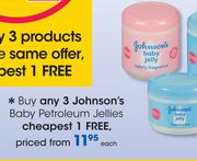 Johnson's Baby Petroleum Jellies-Each