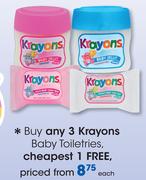 Krayons Baby Toiletries-Each