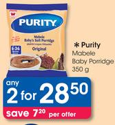 Purity Mabele Baby Porridge-2 x 350g