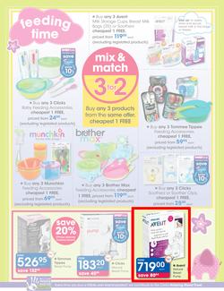 Clicks : Great Baby Savings (12 Apr - 8 May 2016), page 8