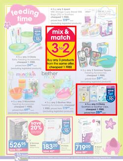 Clicks : Great Baby Savings (12 Apr - 8 May 2016), page 8