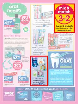 Clicks : Great Baby Savings (12 Apr - 8 May 2016), page 9