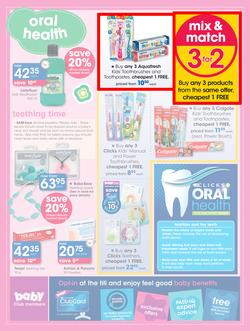Clicks : Great Baby Savings (12 Apr - 8 May 2016), page 9