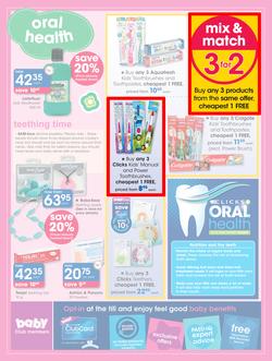 Clicks : Great Baby Savings (12 Apr - 8 May 2016), page 9