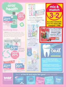 Clicks : Great Baby Savings (12 Apr - 8 May 2016), page 9