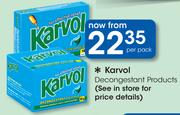 Karvol Decongestant Products-Per Pack