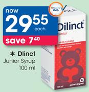 Dilinct Junior Syrup-100ml Each