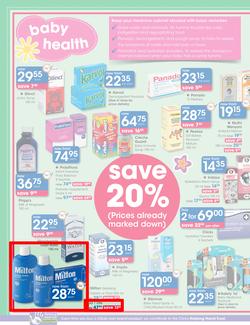 Clicks : Great Baby Savings (12 Apr - 8 May 2016), page 10
