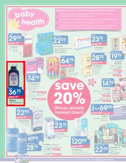 Clicks : Great Baby Savings (12 Apr - 8 May 2016), page 10