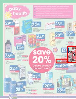 Clicks : Great Baby Savings (12 Apr - 8 May 2016), page 10