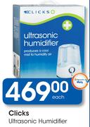 Clicks Ultrasonic Humidifier-Each