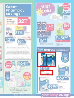 Clicks : Great Baby Savings (12 Apr - 8 May 2016), page 11
