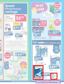 Clicks : Great Baby Savings (12 Apr - 8 May 2016), page 11