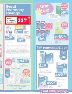 Clicks : Great Baby Savings (12 Apr - 8 May 2016), page 11