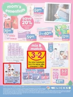Clicks : Great Baby Savings (12 Apr - 8 May 2016), page 12