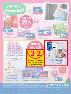 Clicks : Great Baby Savings (12 Apr - 8 May 2016), page 12