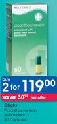 Clicks Proanthocyanidin Antioxidant 60 Capsules-For 2